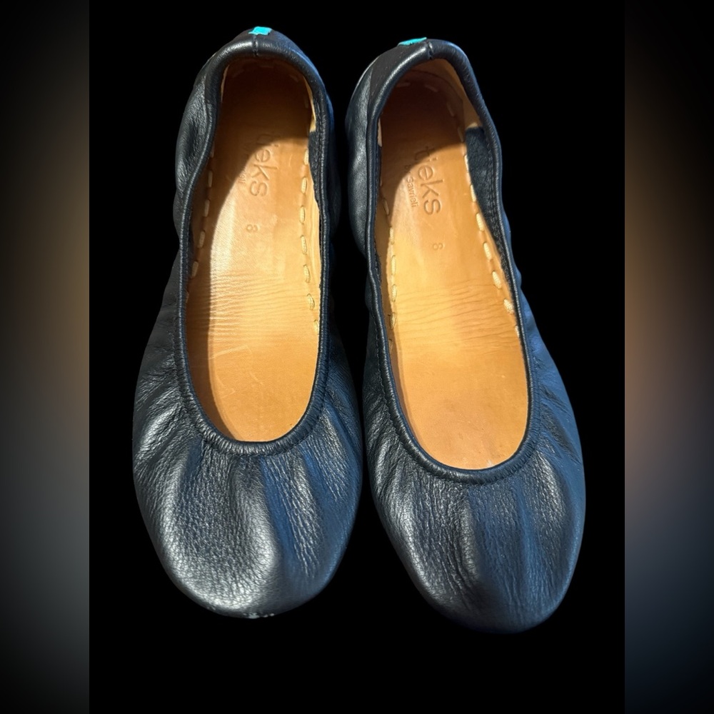 Tieks by Gavrieli Black Leather Ballet Flats